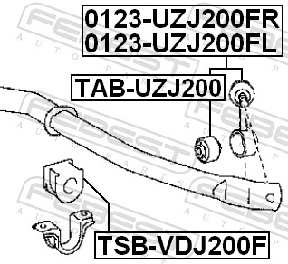 TSBVDJ200F FEBEST