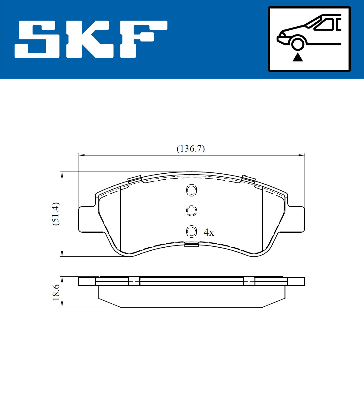 VKBP80040 SKF