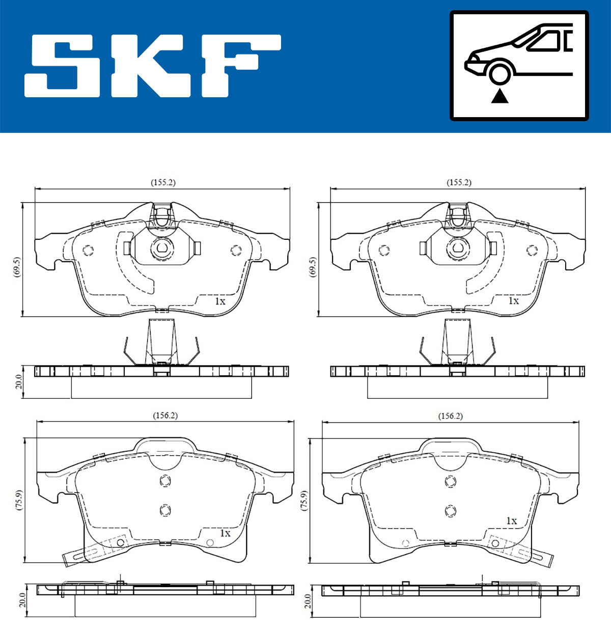 VKBP80043A SKF