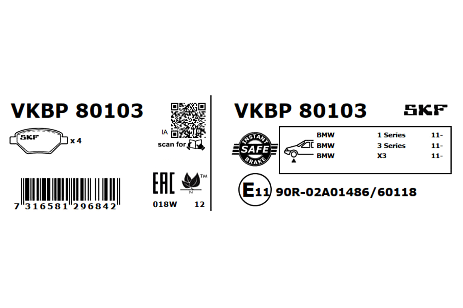VKBP80103 SKF
