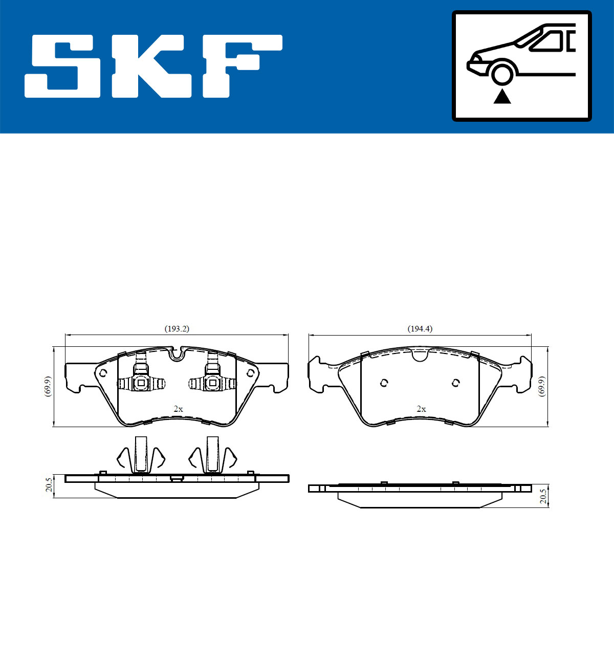 VKBP80402 SKF