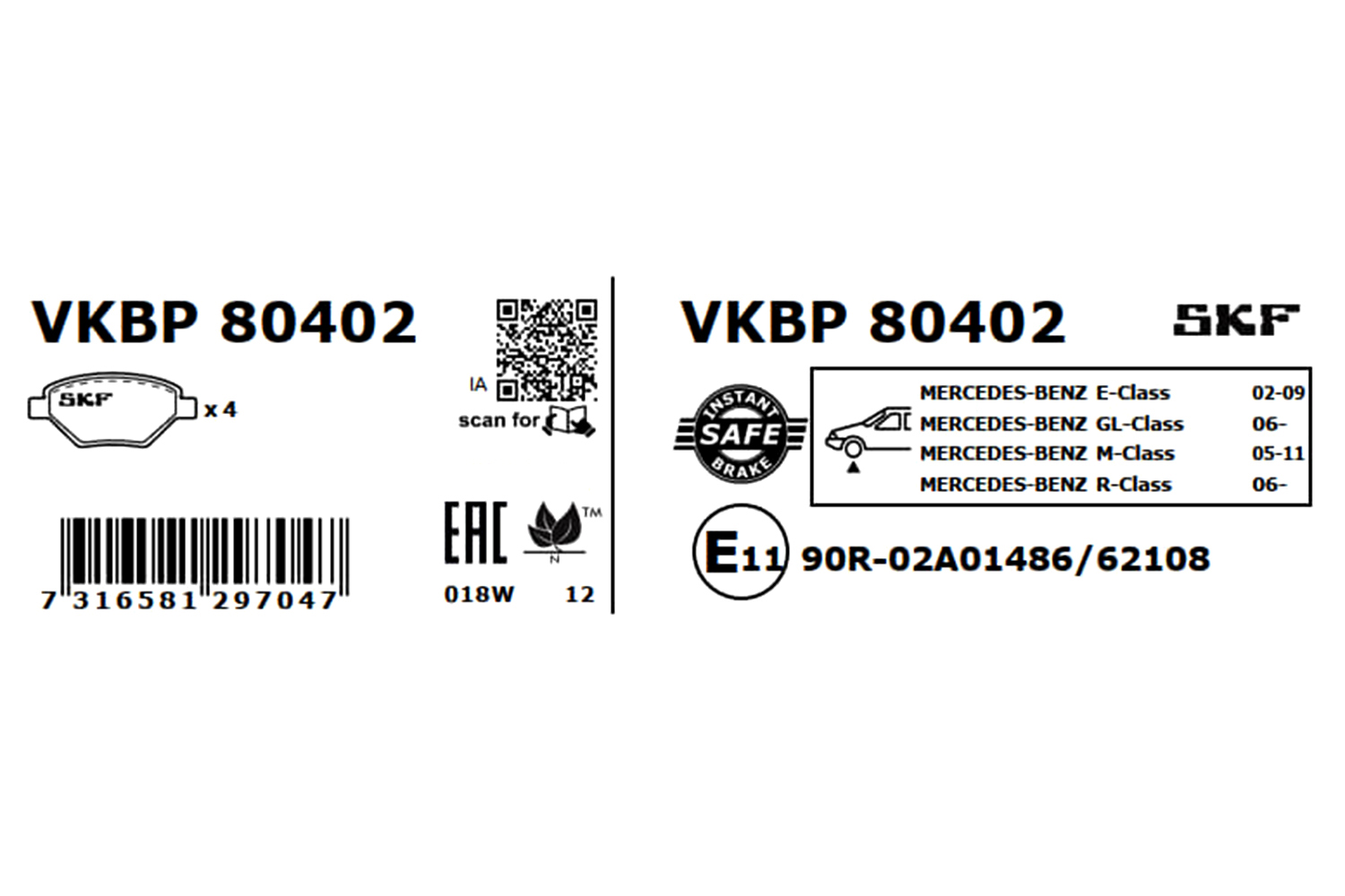 VKBP80402 SKF