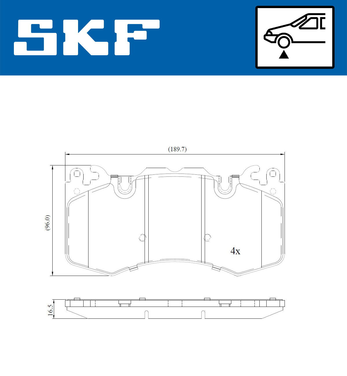 VKBP80449 SKF