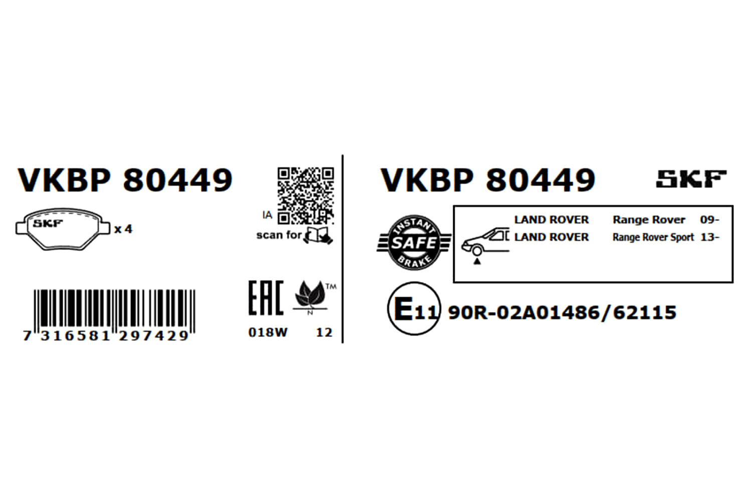 VKBP80449 SKF