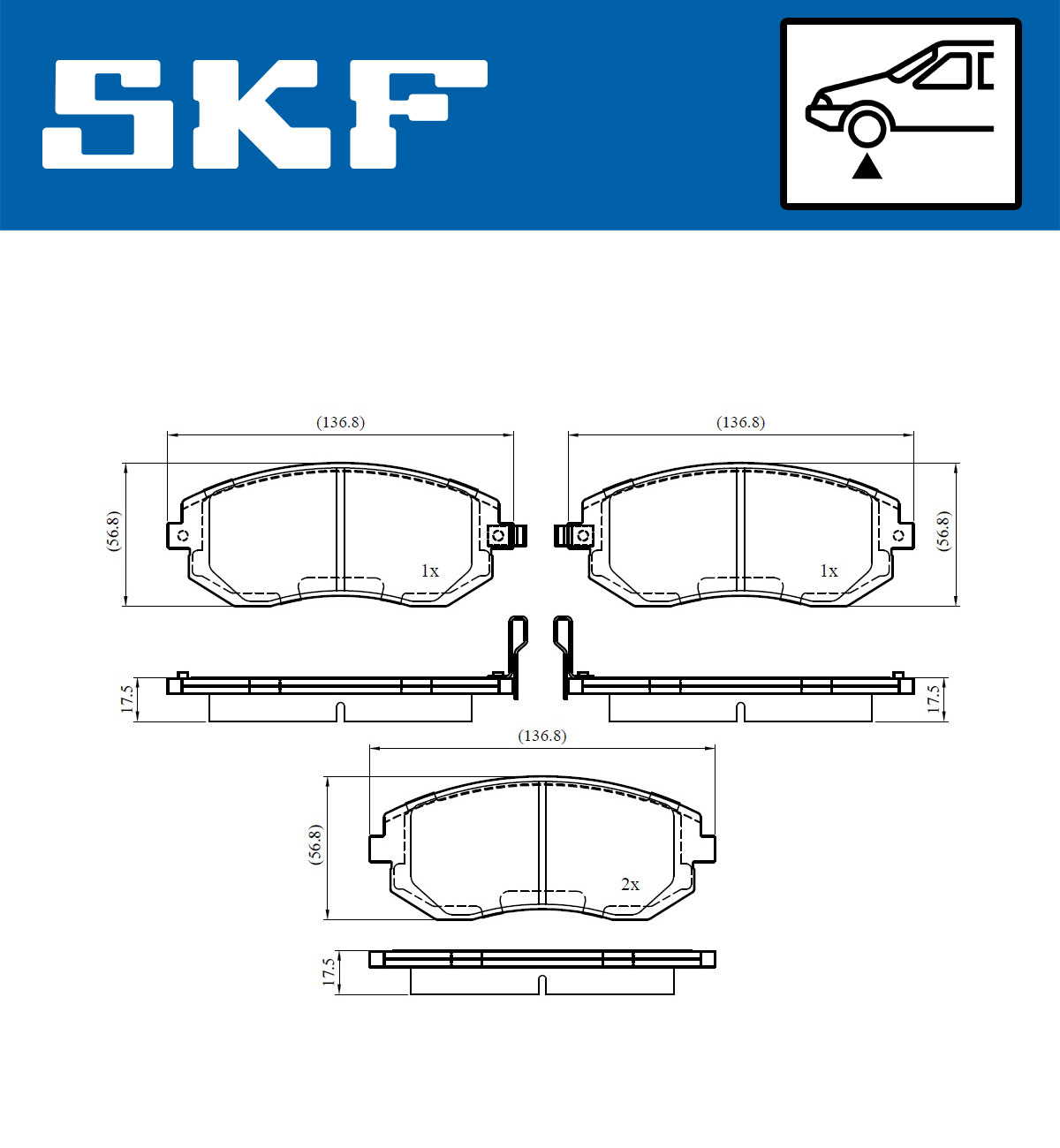 VKBP80456A SKF