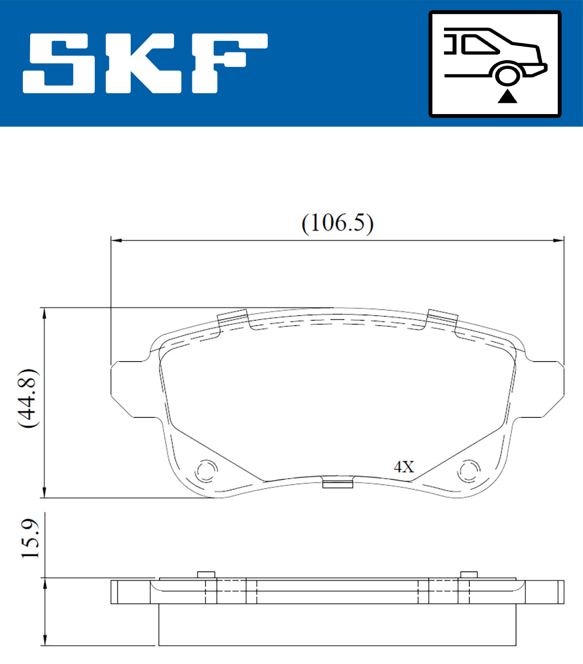 VKBP90134 SKF