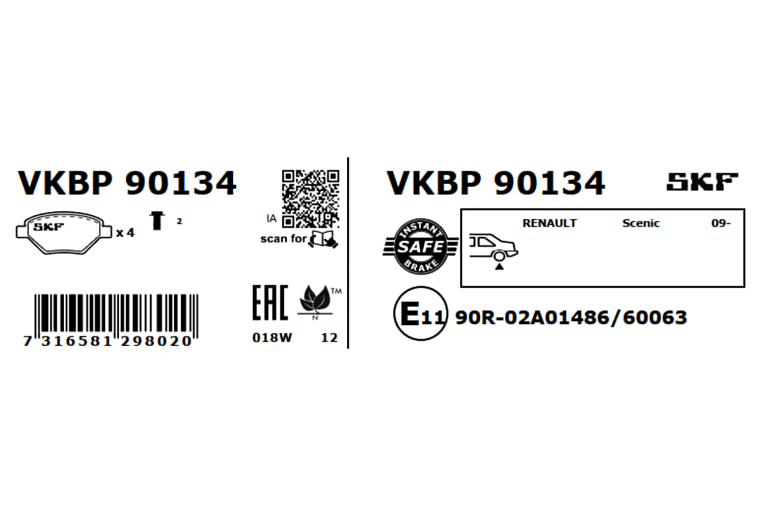 VKBP90134 SKF