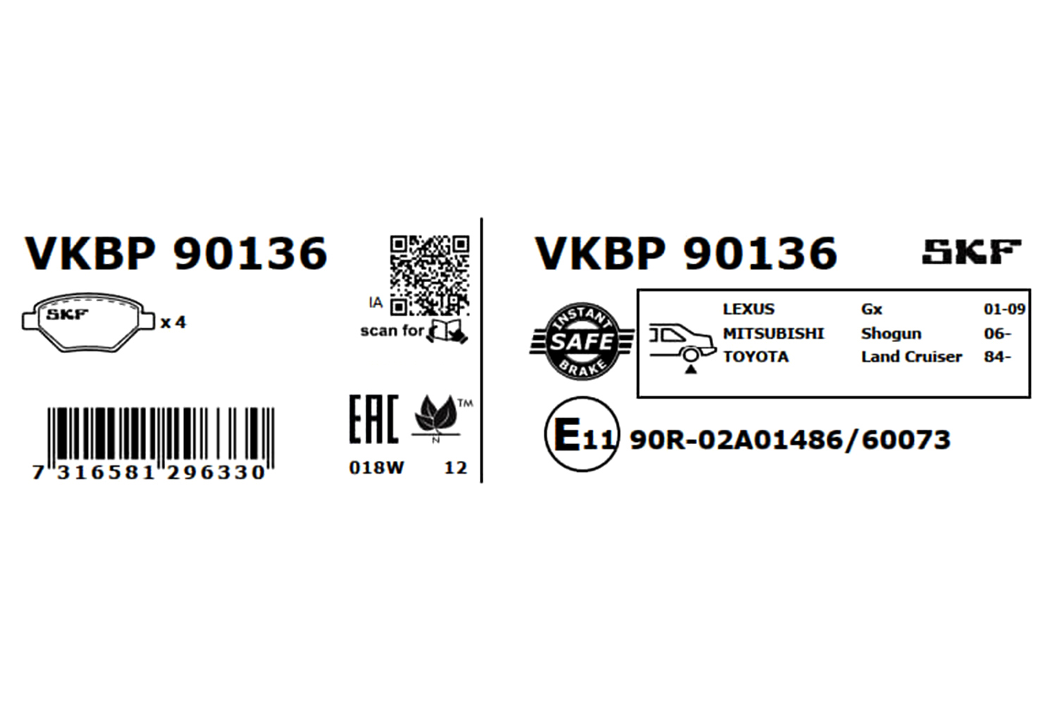VKBP90136 SKF