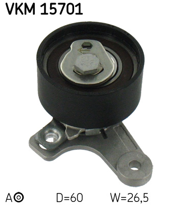 Ролик грм натяжний (vkm15701) skf