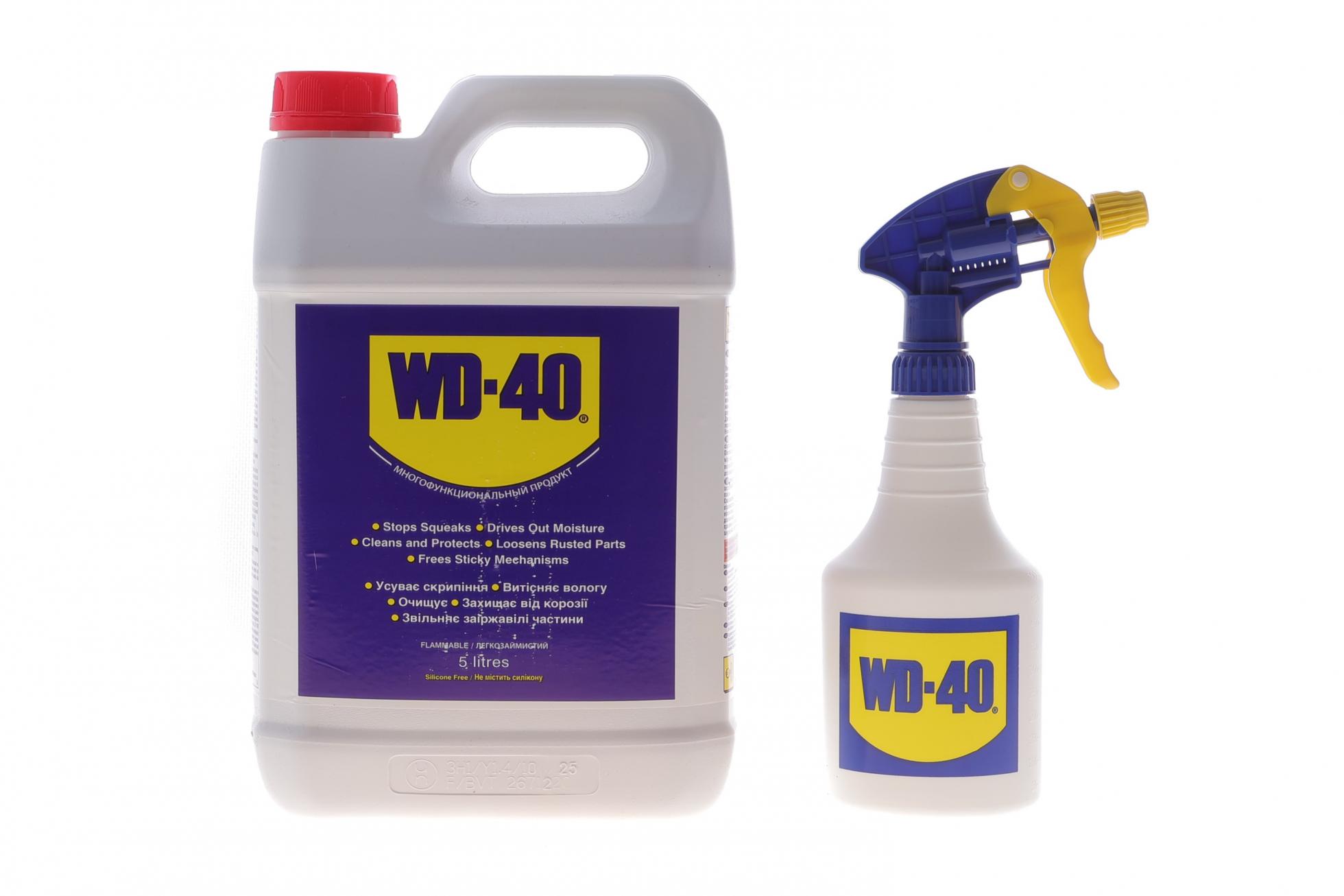 WD-40 (5 л) каністра+розпилювач