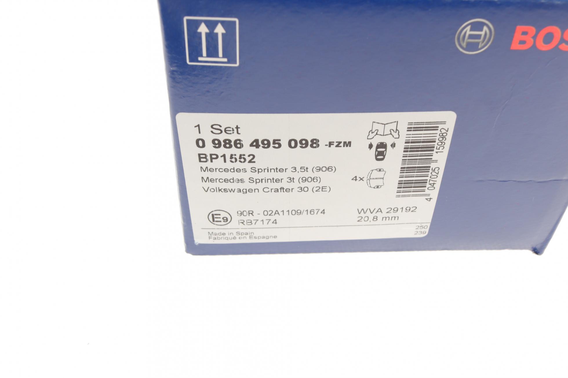 986495098 BOSCH
