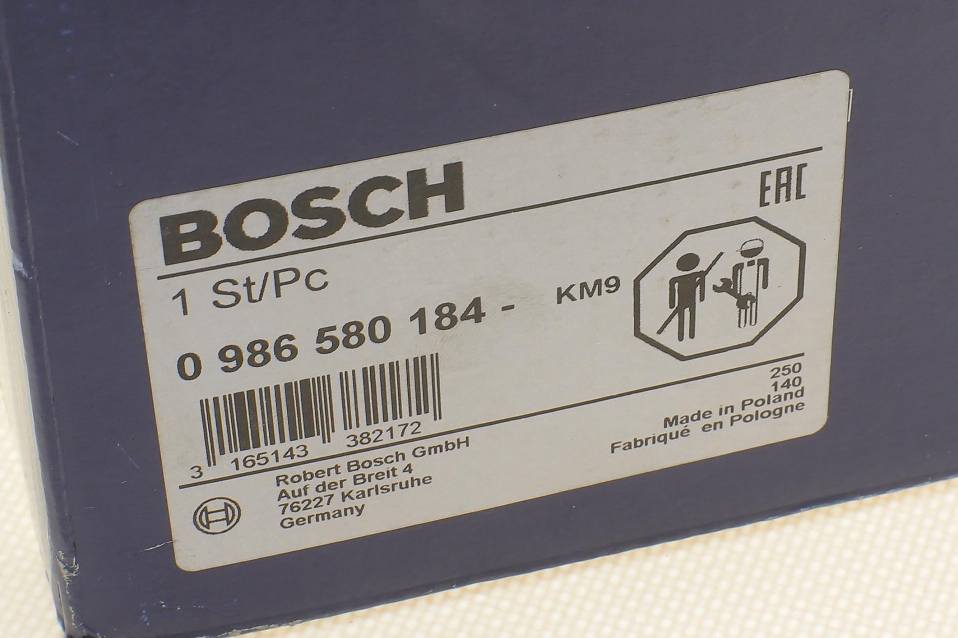 986580184 BOSCH