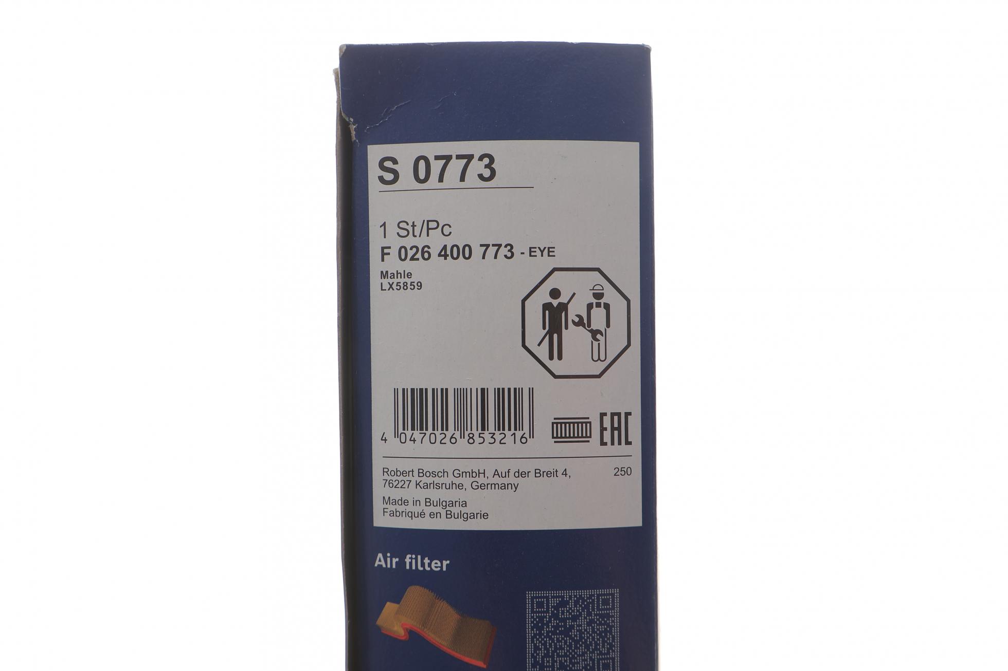 F026400773 BOSCH