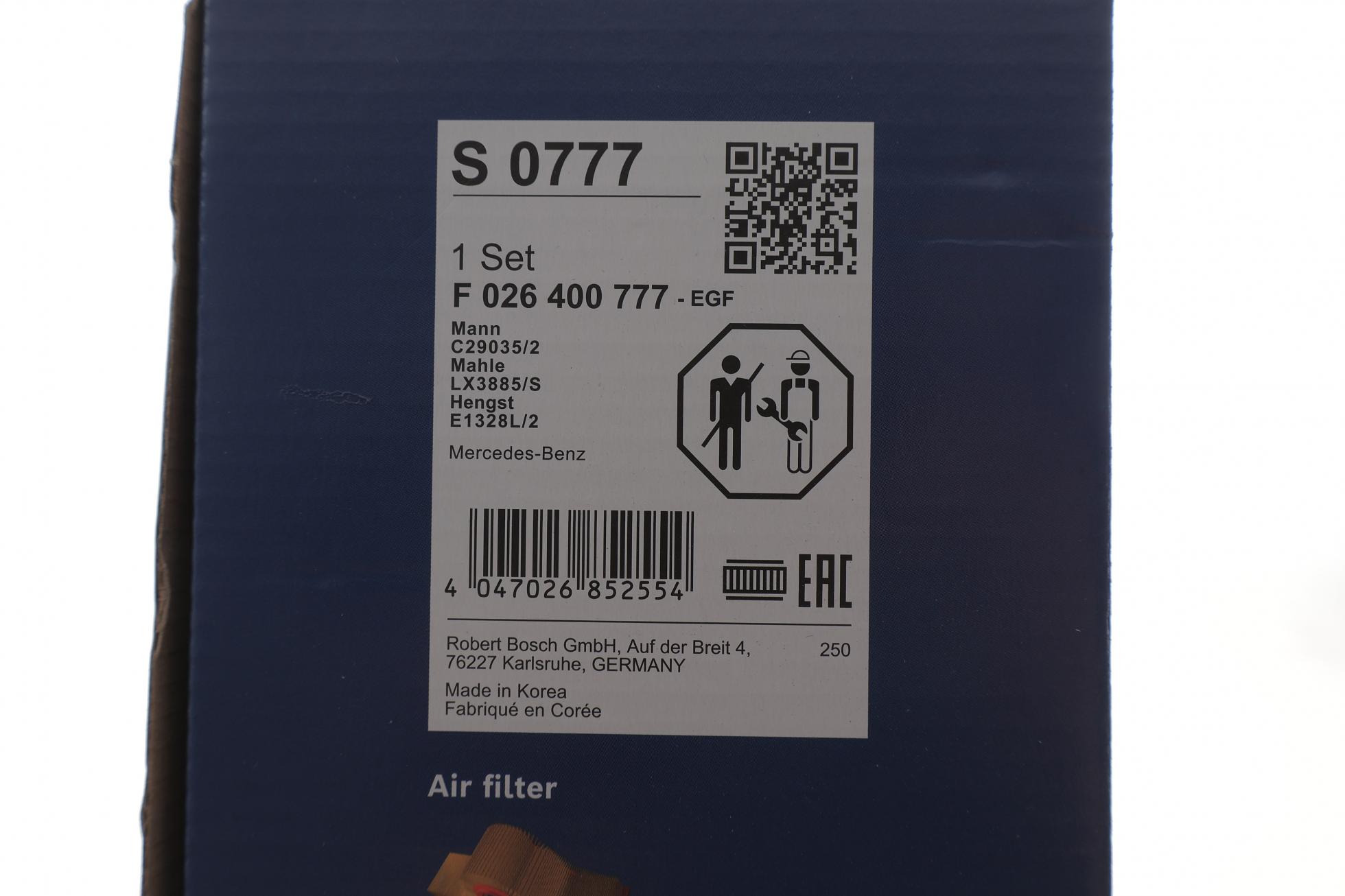 F026400777 BOSCH