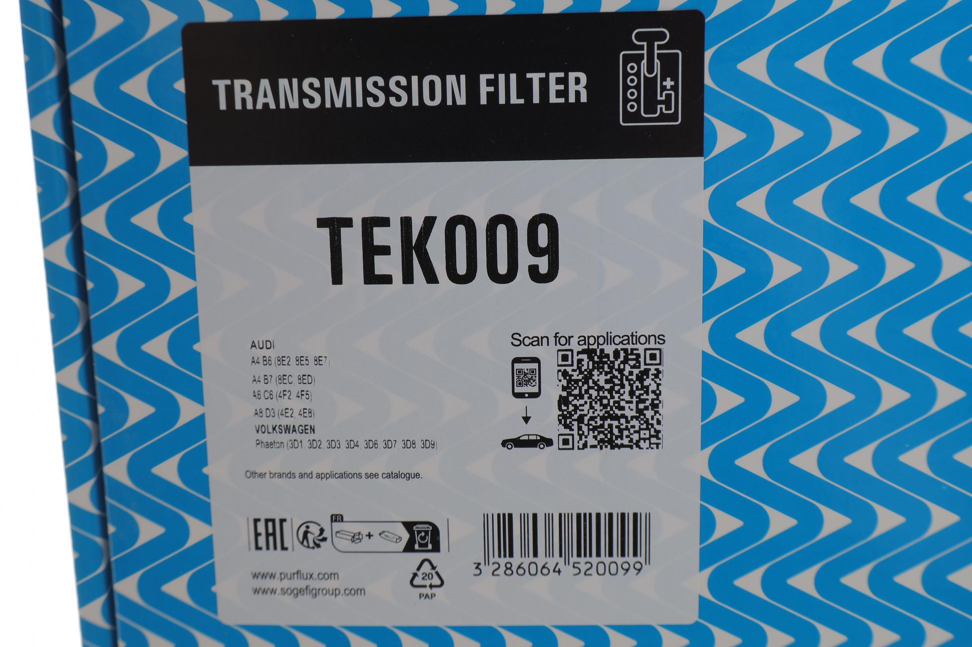 TEK009 PURFLUX