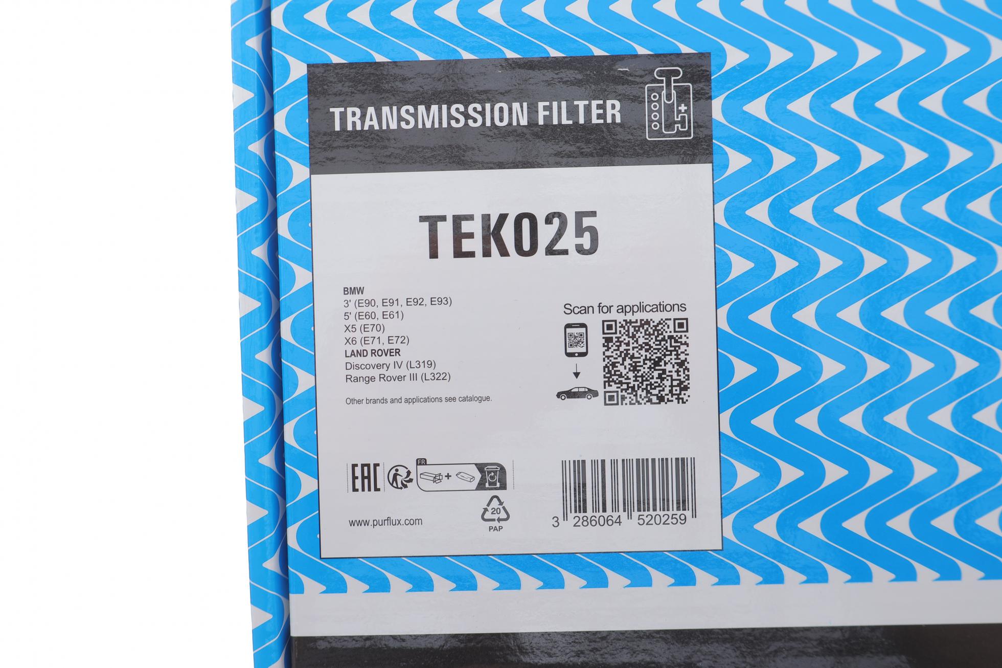 TEK025 PURFLUX