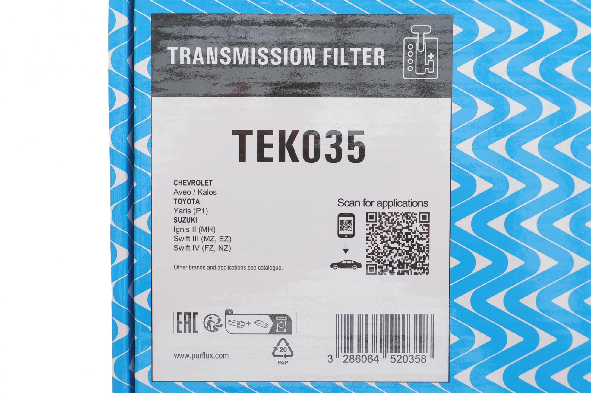 TEK035 PURFLUX