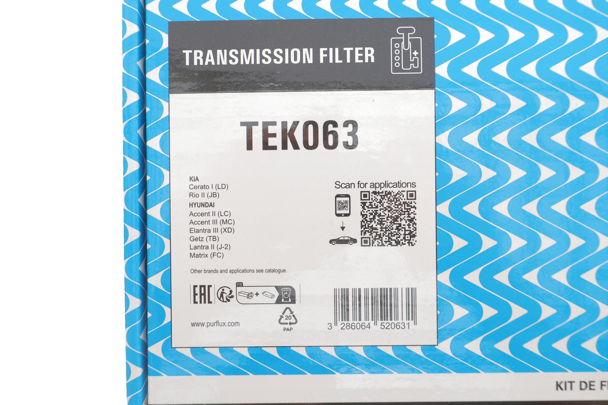 TEK063 PURFLUX