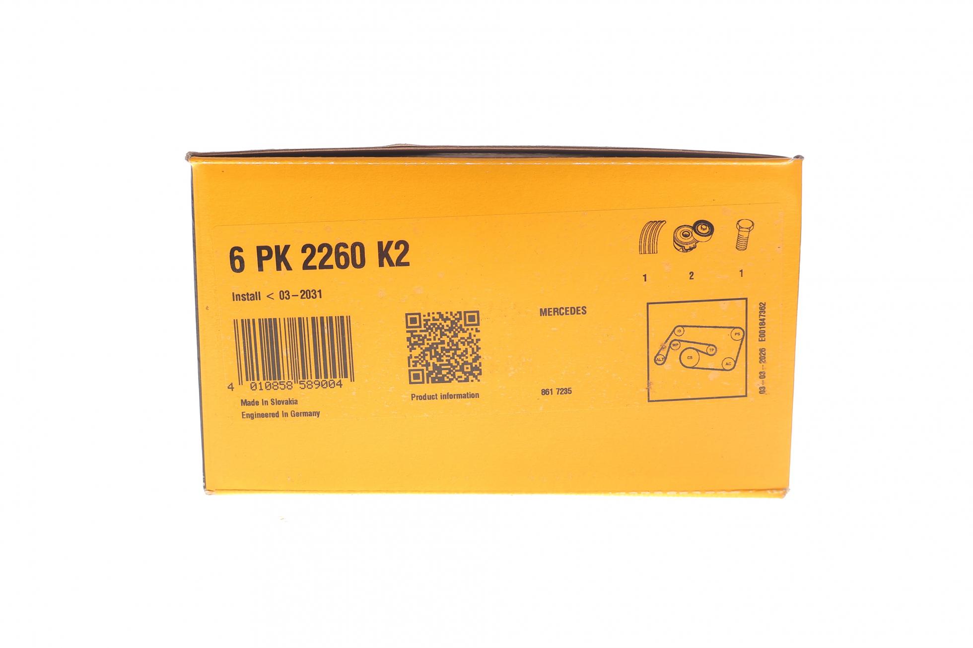 6PK2260K2 CONTITECH