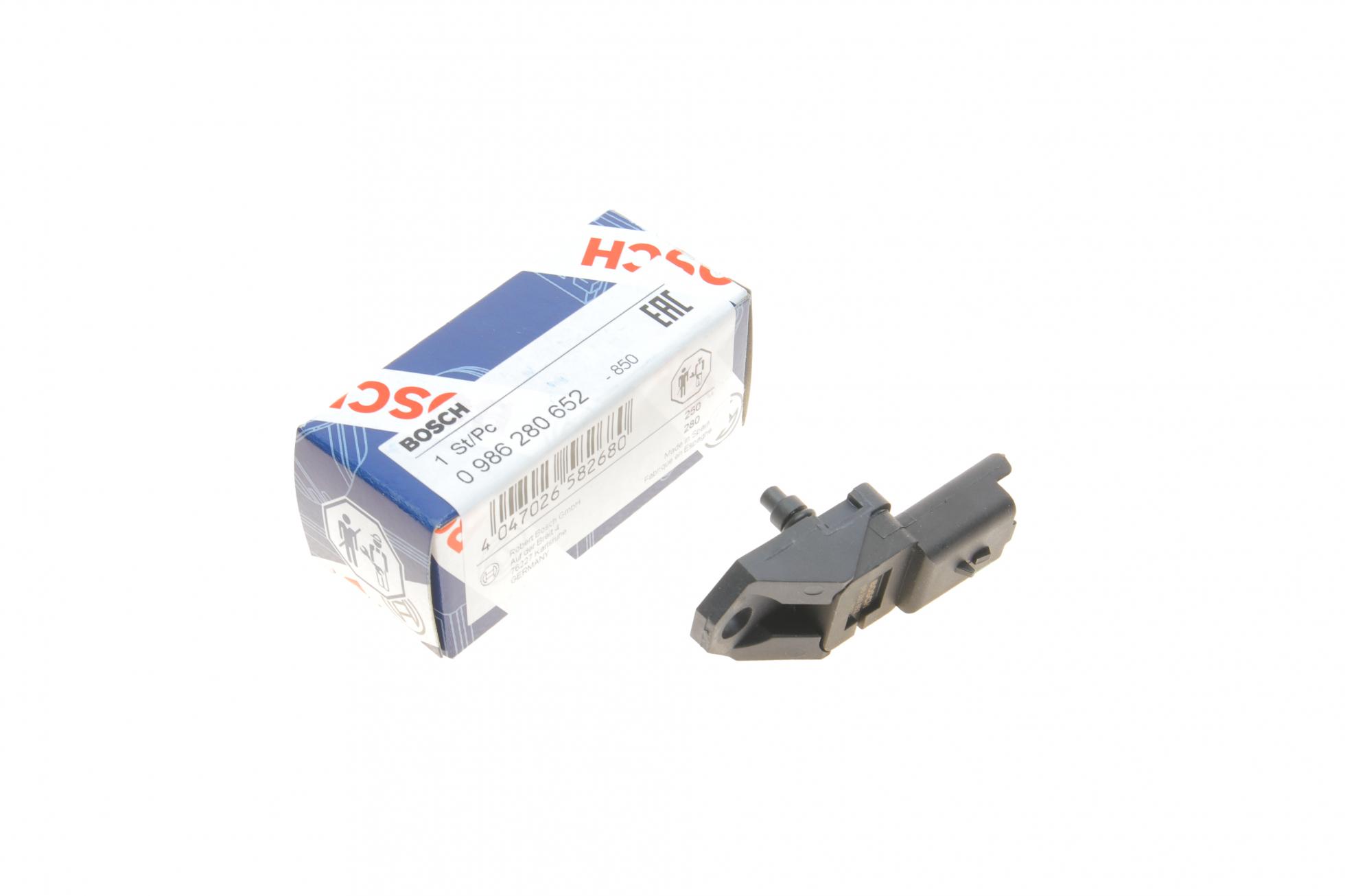 Датчик тиску у впускному колекторі VOLVO C30, C70 II, S40 II, S80 II, V50, V70 III  CITROEN BERLINGO, BERLINGO MULTISPACE, C2, C3 I, C3 II, C3 PICASSO, C4, C4 GRAND PICASSO I 1.4D-2.2D 02.99-