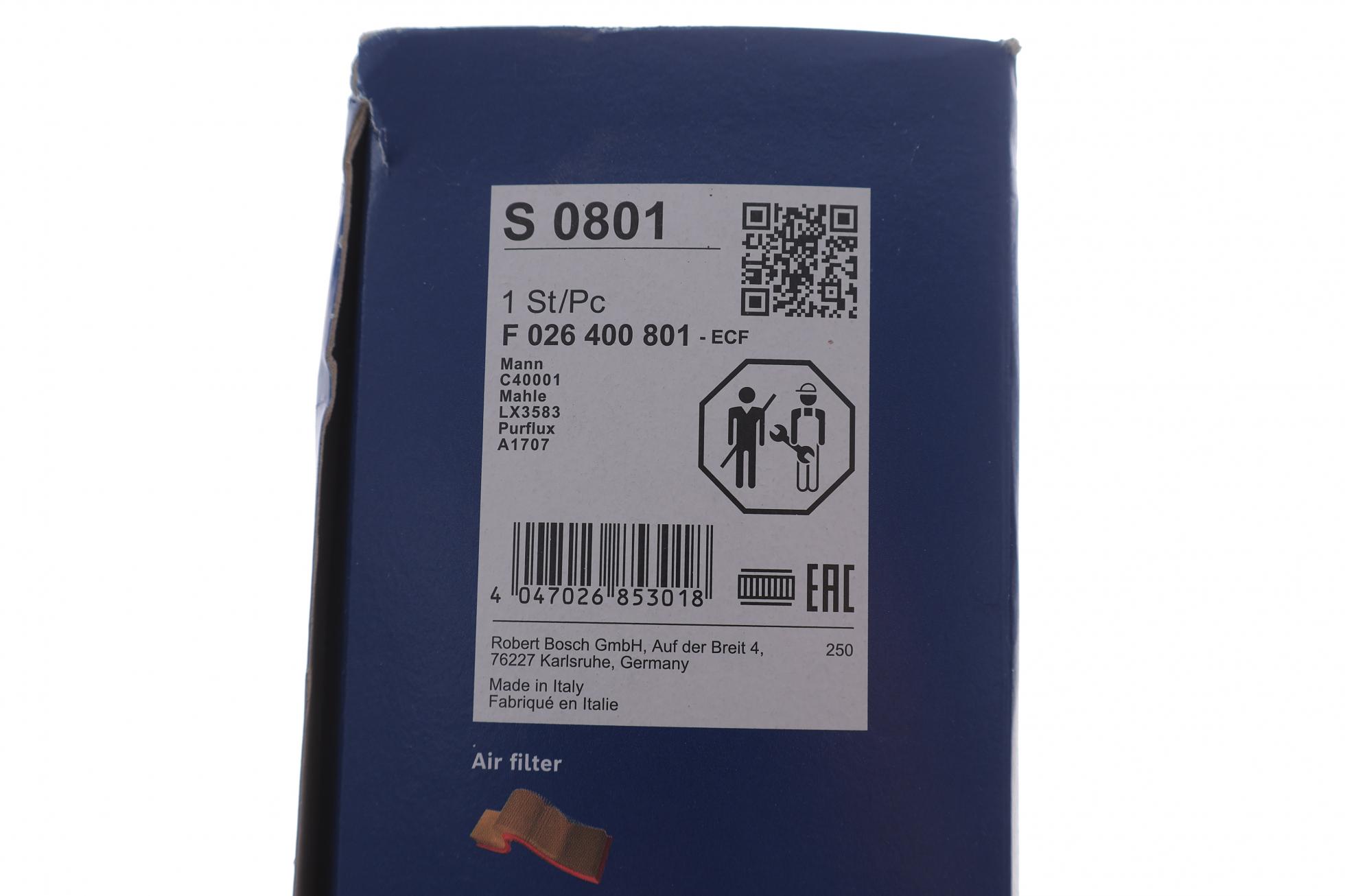 F026400801 BOSCH