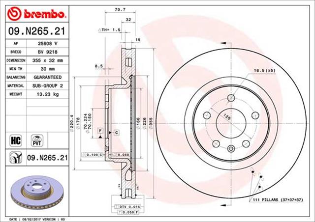 14316520 BREMBO