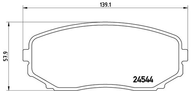 P50127 BREMBO
