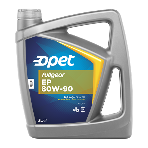Олива трансмісійна opet fullgear ep 80w-90 gl-4, 3л.