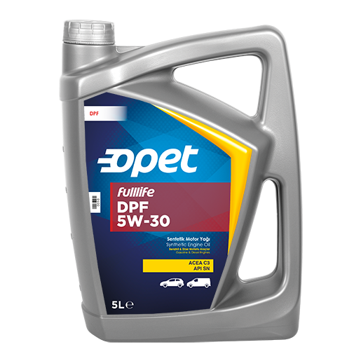 Моторна олива opet fulllife dpf 5w30, 5л.
