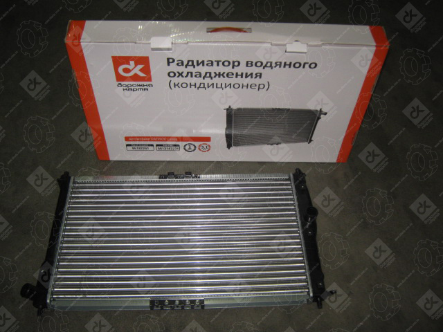 Радиатор водяного охлаждения daewoo lanos (с кондиционером) 