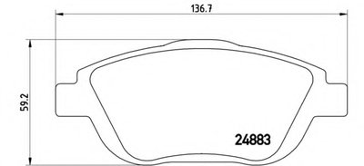 P61103 BREMBO