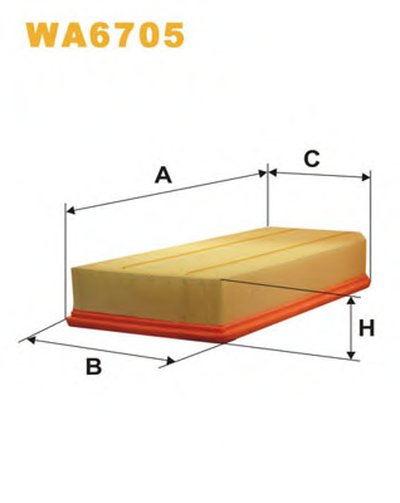 WA6705 WIX FILTERS