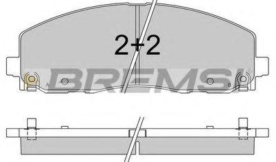 BP3543 BREMSI
