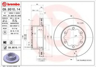 09951014 BREMBO