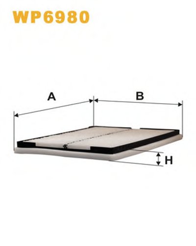 WP6980 WIX FILTERS