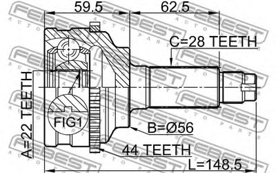 0510038A44 FEBEST