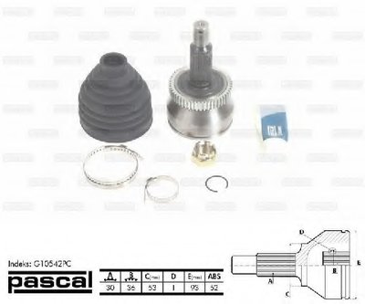 G10542PC PASCAL