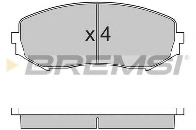 BP3244 BREMSI