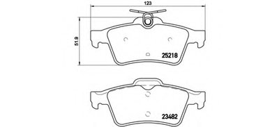 P61110 BREMBO