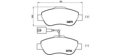 P23107 BREMBO