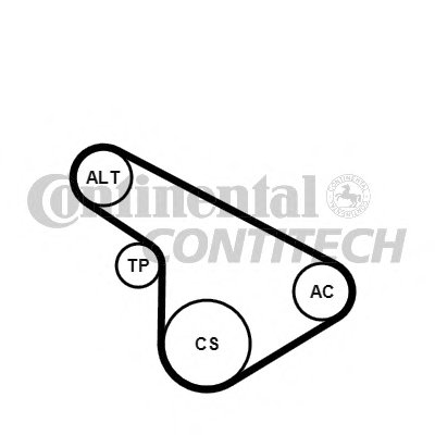 5PK1212K1 CONTITECH