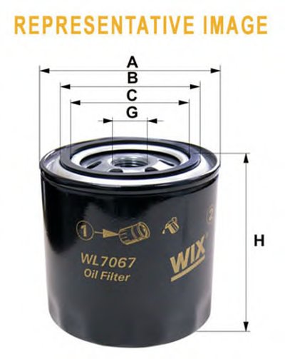 WL7459 WIX FILTERS