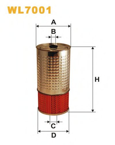 WL7001 WIX FILTERS