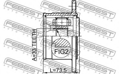 0411V75RH FEBEST