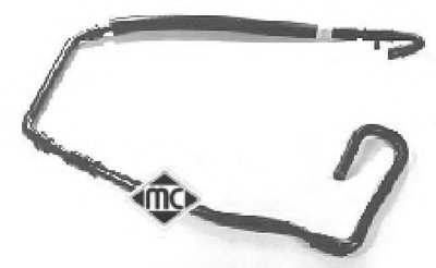 Патрубок радіатора citroen zx, zx break/peugeot 306 (08306) 