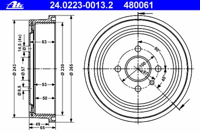 Гальмівний барабан