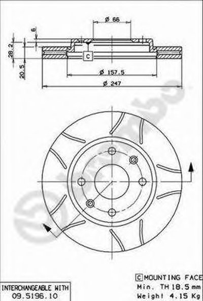 09519675 BREMBO