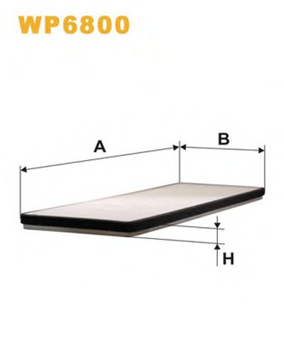 WP6800 WIX FILTERS