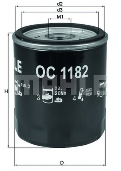OC1182 MAHLE