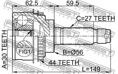 0810026A44 FEBEST